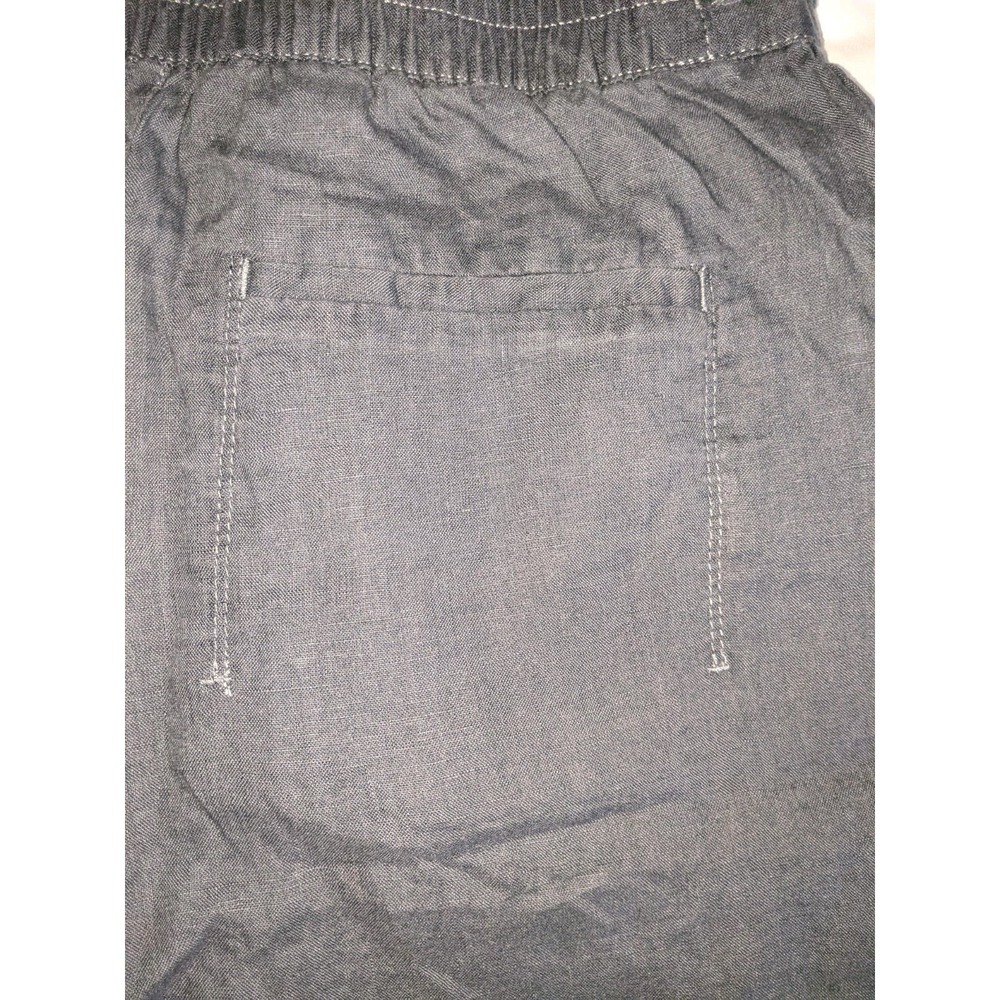 Athleta Voyager Linen Shorts Size 6 Granite 7 Inch Inseam Pockets Athleta - Picture 16 of 16